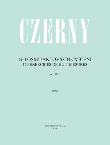 160 osmitaktových cvičení – Carl Czerny