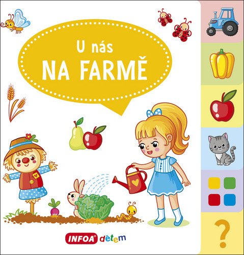 U nás na farmě - Velká knížka se záložkami – Jana Navrátilová
