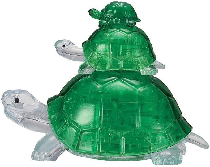 3D Crystal puzzle Želvy / 37 dílků