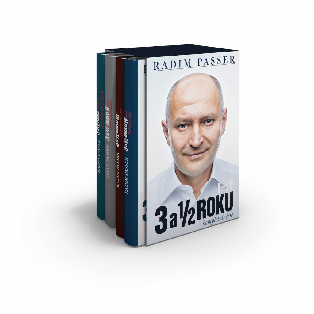 3 a 1/2 roku I-IV – dárkový box (kompletní série) – Radim Passer