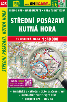 Střední Posázaví, Kutná Hora 1:40 000 – mapa 1:40 tis.