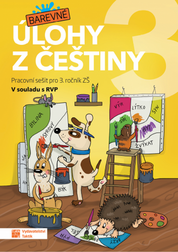 Barevné úlohy z češtiny pro 3. ročník – Jana Olžbutová