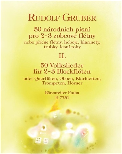 50 národních písní II. díl – Rudolf Gruber