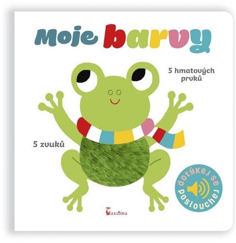 Moje barvy - Dotykové a zvukové leporelo – Marion Billet