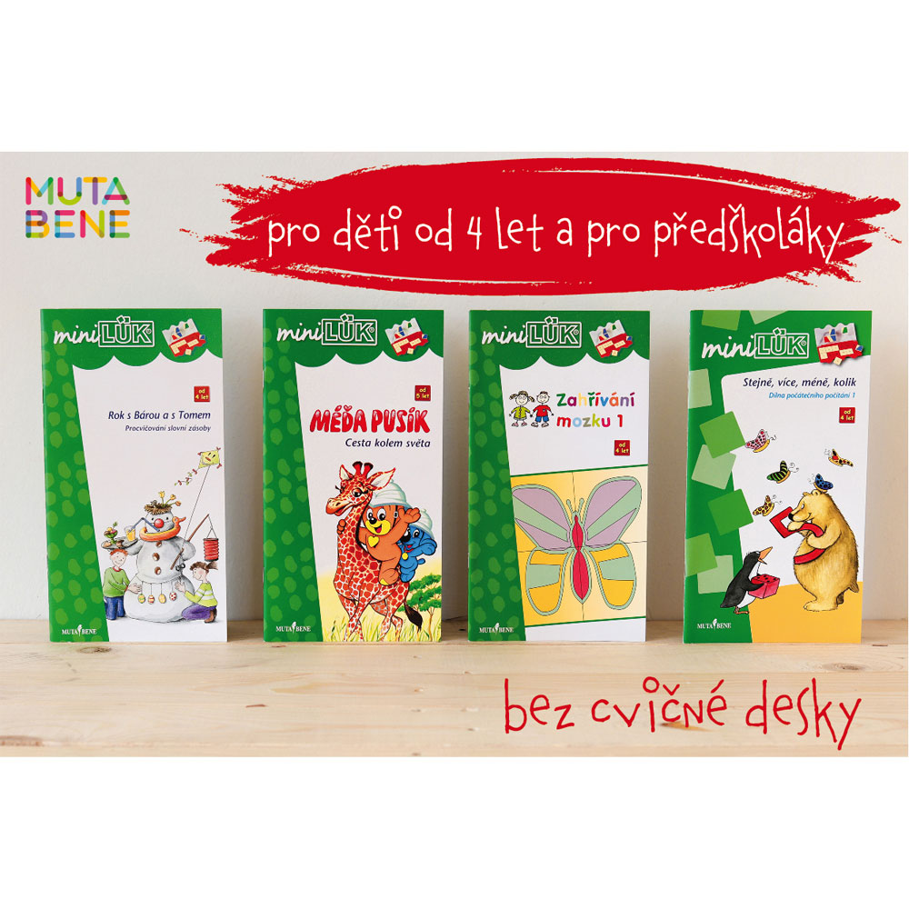 Balíček miniLÜK Pro děti od 4 let a pro předškoláky