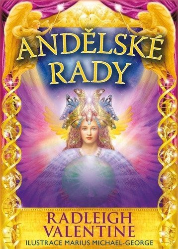 Andělské rady - kniha a 44 karet (lesklé) – Radleigh Valentine