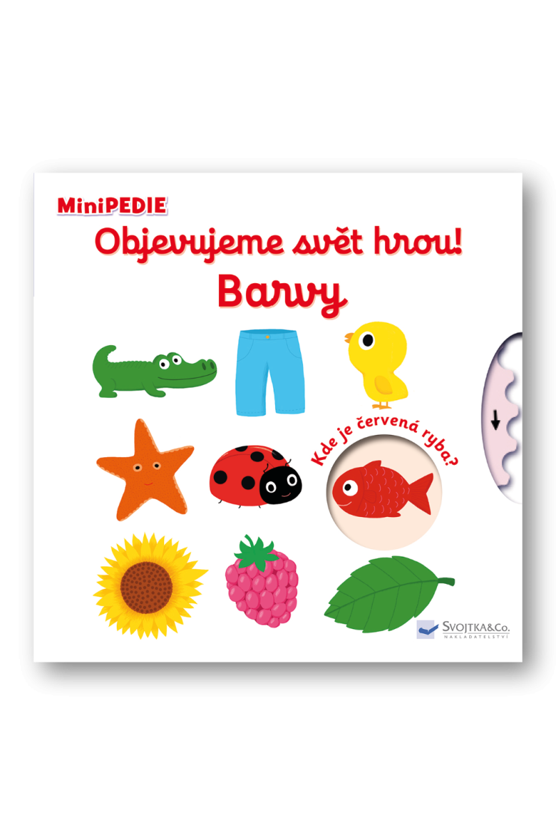 MiniPEDIE Objevujeme svět hrou! Barvy – Nathalie Choux