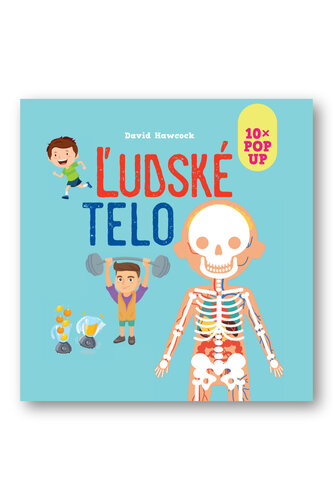 10x POP UP Ľudské telo – David Hawcock