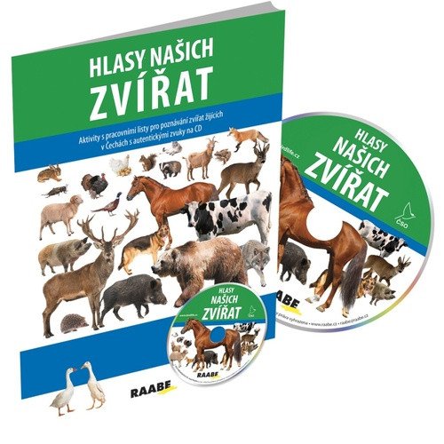 Hlasy našich zvířat + CD – Jarmila Bachratá, Jozefa Chocholáčková