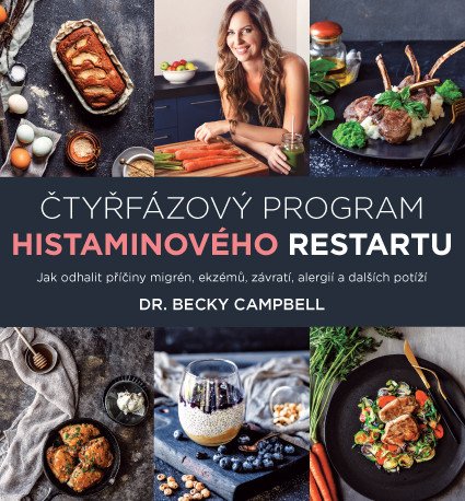 Čtyřfázový program histaminového restartu – Jak odhalit příčiny migrén, ekzémů, závratí, alergií a dalších potíží – Becky Campbell