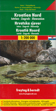 Automapa Chorvatsko sever 1:200 000