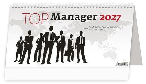 Kalendář stolní 2027 - Top Manager