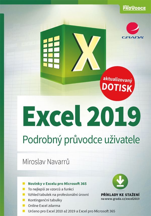 Excel 2019 - Podrobný průvodce uživatele – Miroslav Navarrů
