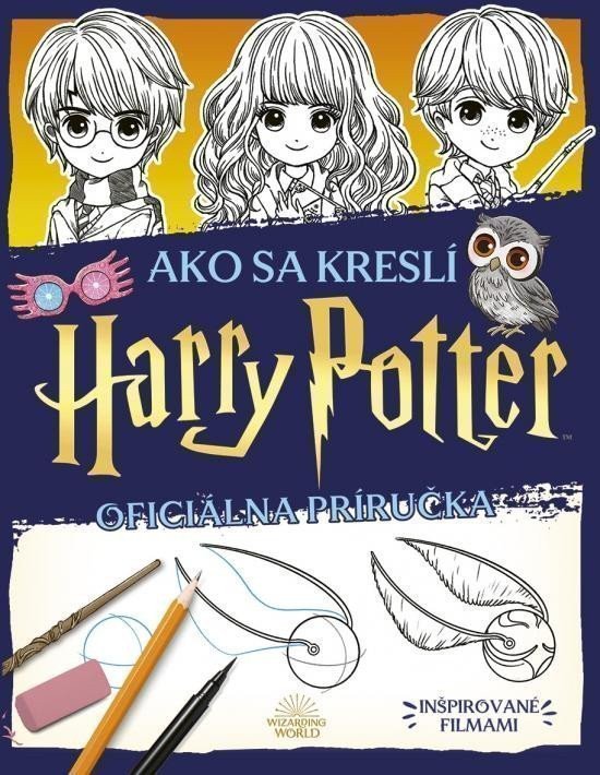 Ako sa kreslí Harry Potter - Oficiálna príručka (slovensky) – Gouache Isa
