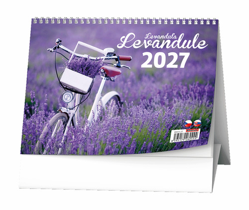 Stolní kalendář Levandule