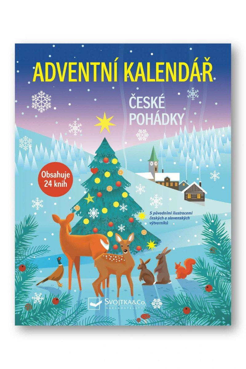 Adventní kalendář - České pohádky – Lukáš Vlasák, Pavlína Steinbachová, Monika Straková