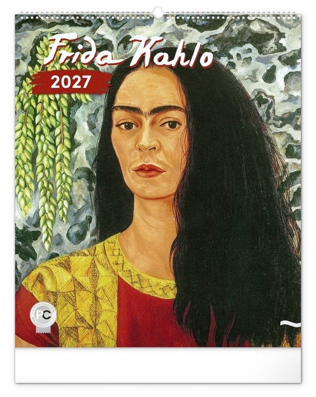 Kalendář 2027 nástěnný: Frida Kahlo, 48 x 56 cm