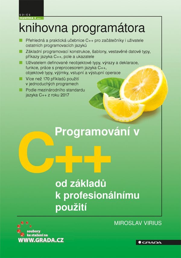 Programování v C++ od základů k profesionálnímu použití – Miroslav Virius