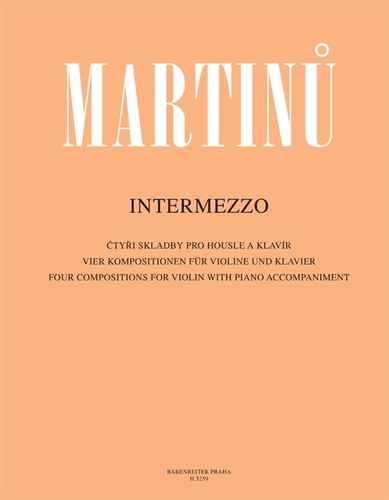 Intermezzo – Bohuslav Martinů