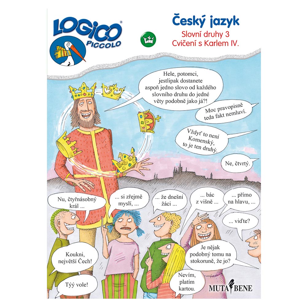 Český jazyk – Slovní druhy 3 - Cvičení s Karlem IV.