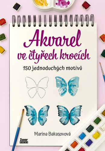 Akvarel ve čtyřech krocích – Marina Bakasovová