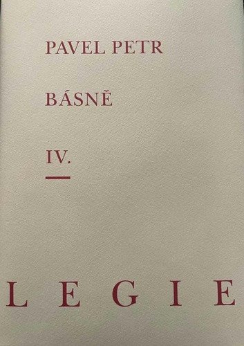 Básně / Elegie IV. – Petr Pavel, Pavel Petr