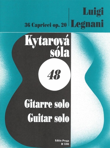 36 capriccií op. 20 – Luigi Legnani