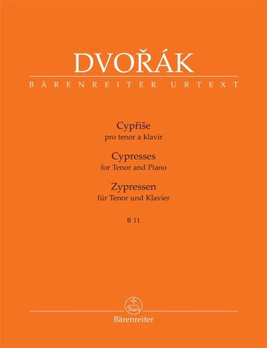 Cypřiše pro tenor a klavír – Antonín Dvořák