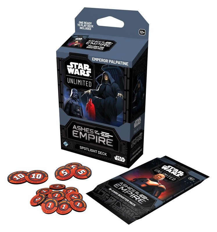 Star Wars: Unlimited Ashes of the Empire - Emperor Palpatine Spotlight Deck