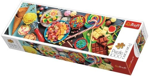 Trefl Puzzle Sladkosti / 1000 dílků Panoramatické
