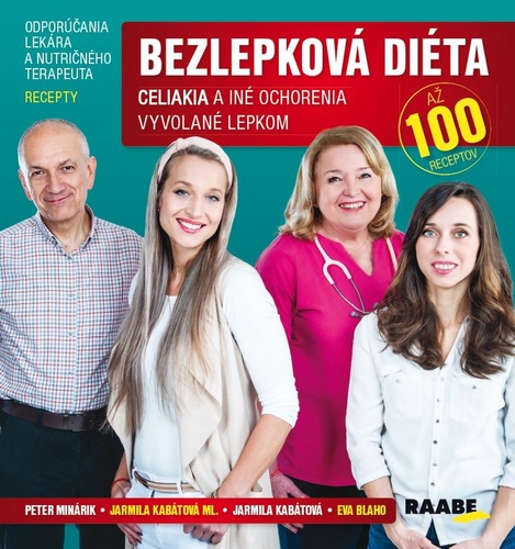 Bezlepková diéta + CD – Peter Minárik, Jarmila Kabátová, Jarmila ml. Kabátová