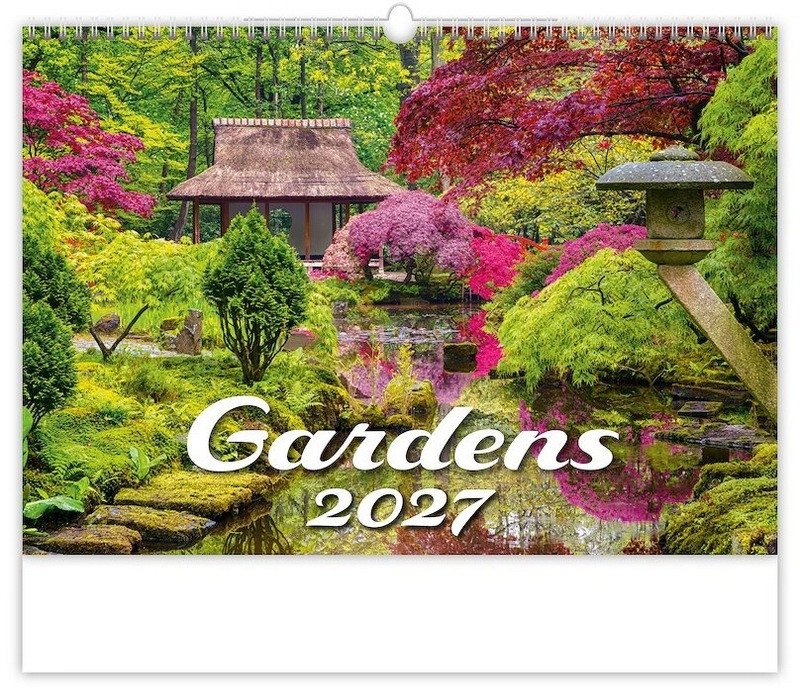 Kalendář nástěnný 2027 - Gardens