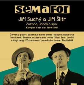 Semafor Suchý Šlitr: Komplet 9 her z let 1959-1964 15 CD – Jiří Šlitr, Jiří Suchý