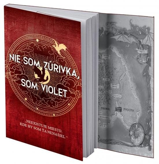 Štvrté krídlo zápisník: Nie som Zúrivka, som Violet (slovensky) – Rebecca Yarros