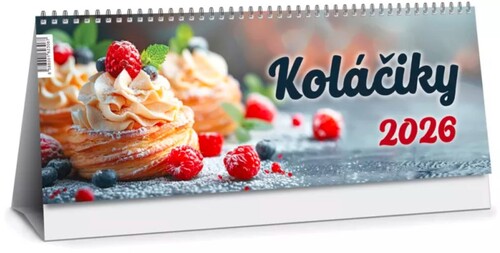 Koláčiky 2026 - stolový kalendár
