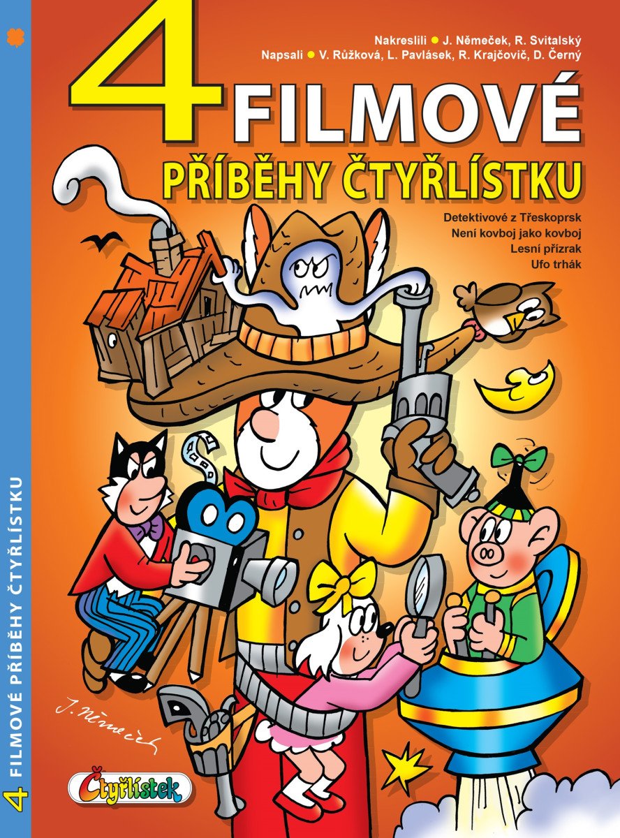 4 filmové příběhy Čtyřlístku – Lukáš Pavlásek, Radim Krajčovič, Veronika Růžková, Dan Černý