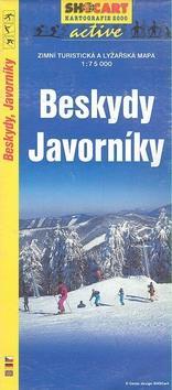 Beskydy Javorníky 1:75 000 - Zimní turistická a lyžařská mapa