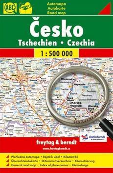 Česko Tschechien Czechia 1:500 000 - automapa - aktualizace 2013