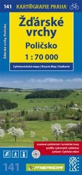 Žďárské vrchy - cykloturistická mapa č. 171, 1:70 000
