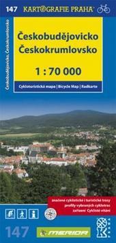 Českobudějovicko Českokrumlovsko - cykloturistická mapa č.147 1:70 000