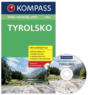Tyrolsko - Velký turistický atlas 1:5000 000