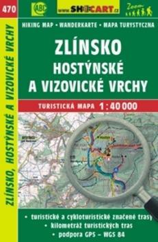 Zlínsko, Hostýnské a Vizovické vrchy 1:40 000 - 470