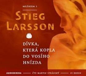 Dívka, která kopla do vosího hnízda - 2 CD mp3 Milénium 3 - Stieg Larsson; Martin Stránský