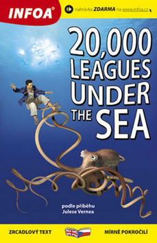20,000 Leagues under the Sea/20 000 mil pod mořem - zrcadlový text - mírně pokročilí - Jules Verne