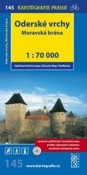 Oderské vrchy Moravská brána - cyklomapa 1:70 000