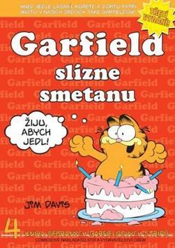 Garfield slízne smetanu - č. 4 - Jim Davis