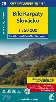 Bílé Karpaty 1:50 000 - turistická mapa