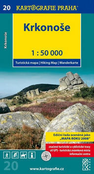 Krkonoše 1:50 000 - turistická mapa