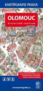 Olomouc Historické centrum - Kreslený plán