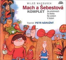 Mach a Šebestová Komplet - Komplet obsahuje 5 CD - Miloš Macourek
